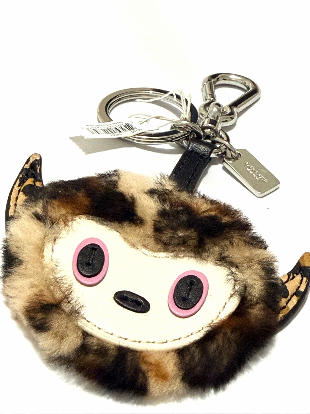 Coach Plush Animal Face Crossbody Bag in Cream, Pink & Black
Collectable 🌸